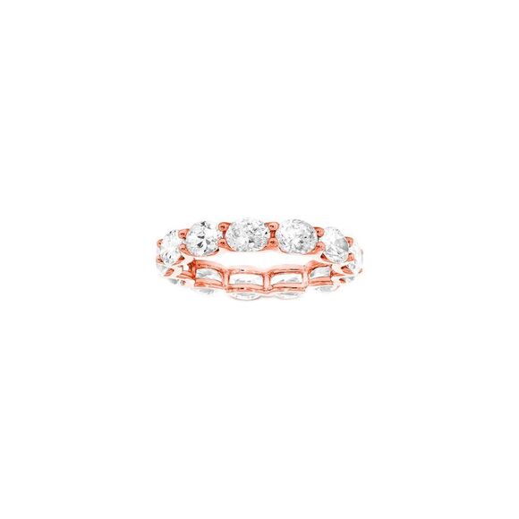 Amairah 14K 4.00 Ct. Tw. Lab-Grown Diamond Ring Pink